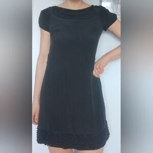 Fun Black Silk Dress